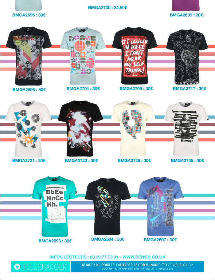 Tee-shirt Collection 2012