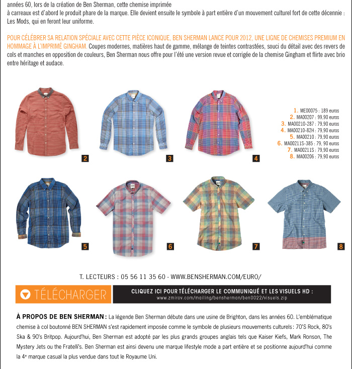 Gingham Shirt Factory 