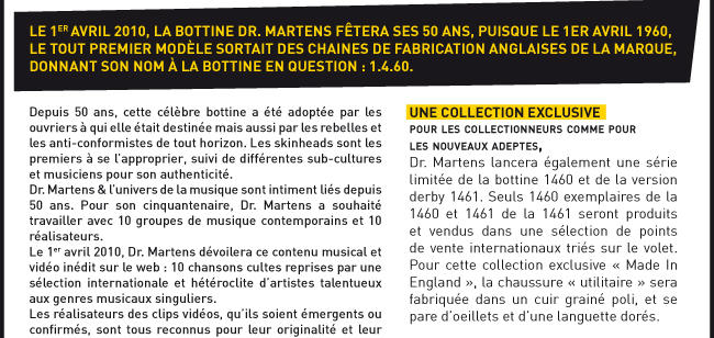 une collection exclusive