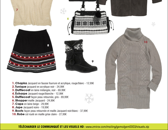 Shopping plien hiver