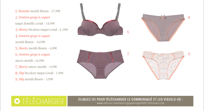 Les dessous