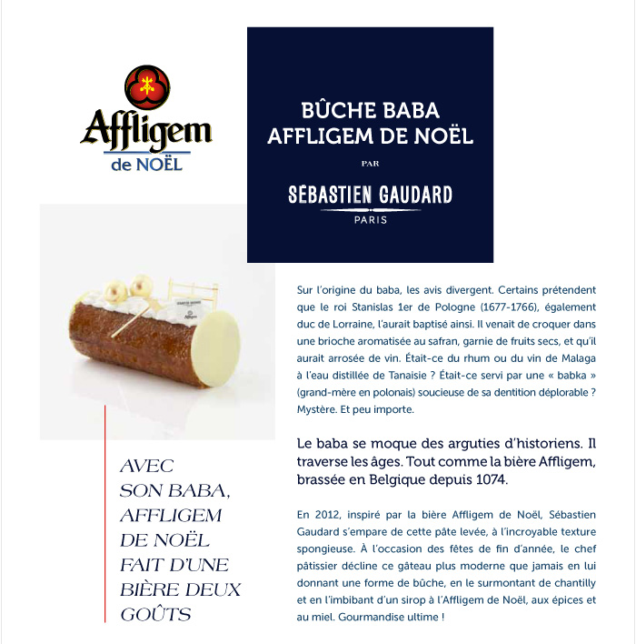 buche Affligem de Noel