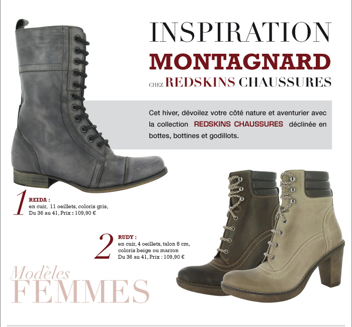Redskin : inspiration montagnard