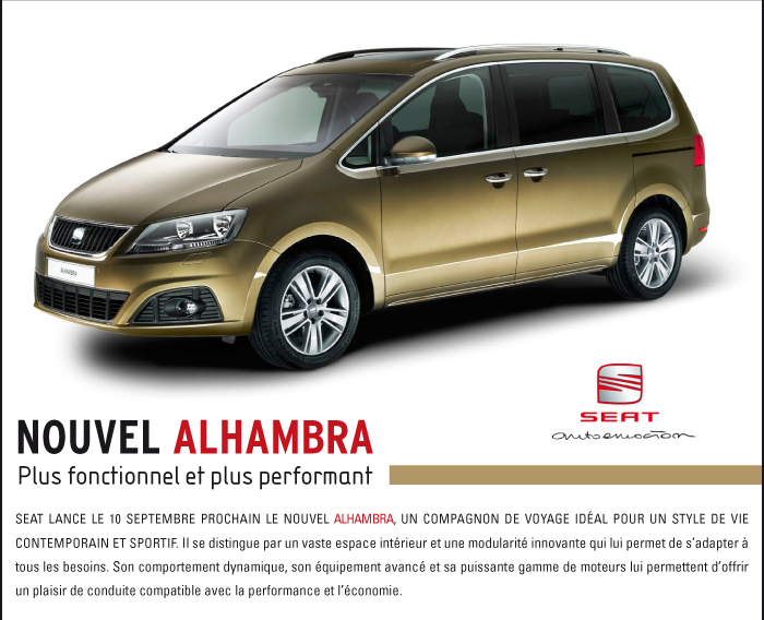Nouvel SEAT Alhambra
