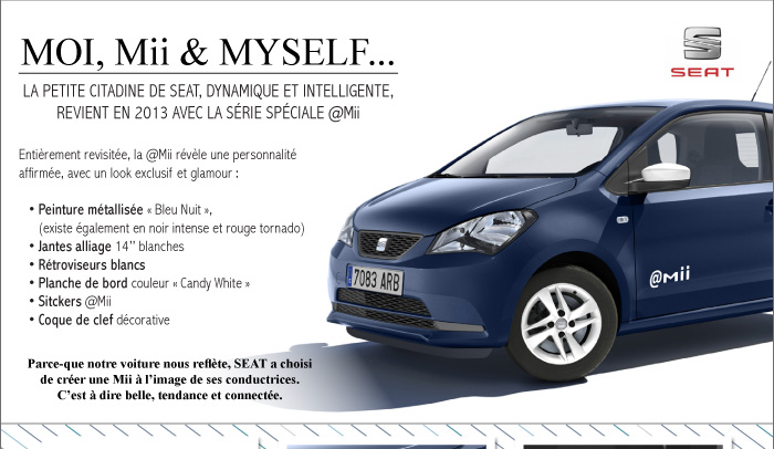 sa nouvelle édition limitée @Mii