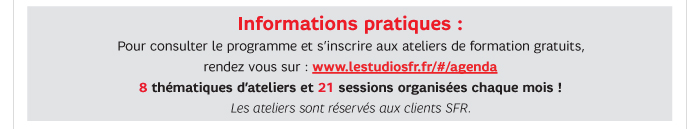 Nouveaux ateliers