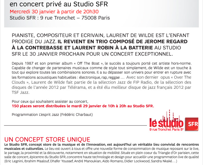 au Studio SFR