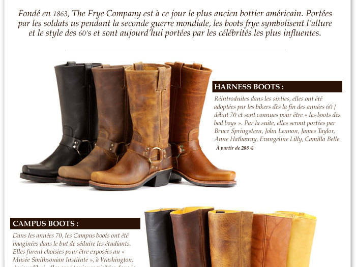 THE FRYE COMPANY