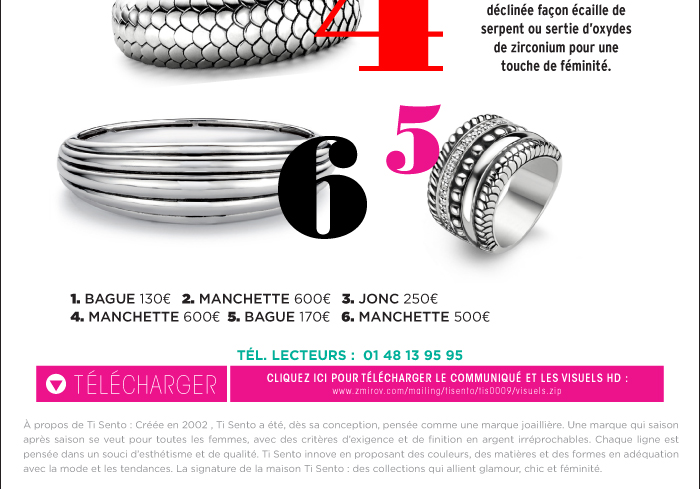 Collection Argent massif